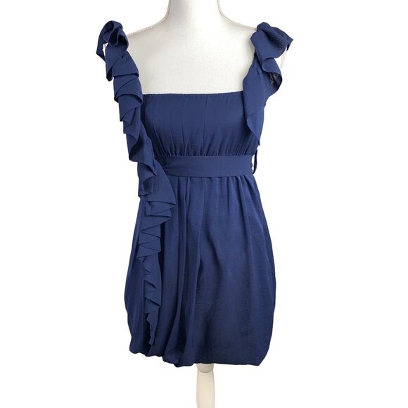 Flavio Casteilani Dresses & Skirts - Flavio Casteilani Silk Ruffle Sleeveless Dress NWT